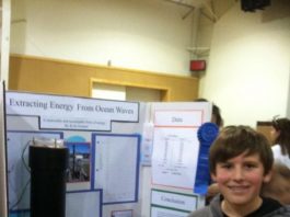 Britton student takes first at science fair