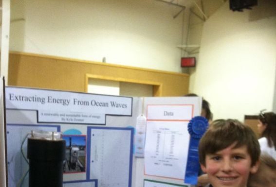 Britton student takes first at science fair