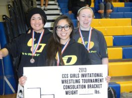 Wrestling: LO duo places in top three at CCS girls meet