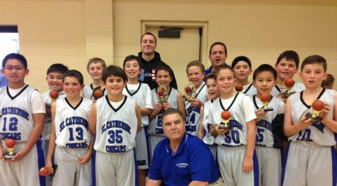 Hoops: St. Catherine’s boys complete undefeated season