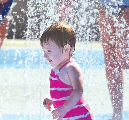 Popular fountain’s drought over