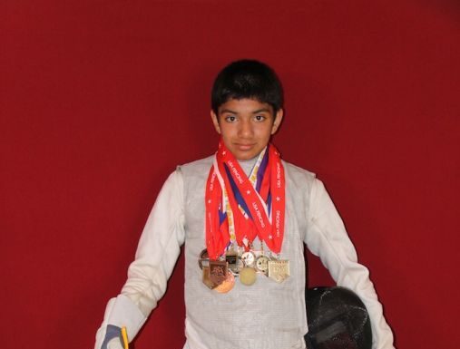 En garde: Morgan Hill’s Sidarth Kumbla dueling his way to the top of fencing world