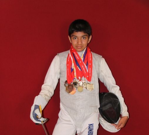 En garde: Morgan Hill’s Sidarth Kumbla dueling his way to the top of fencing world