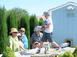 Choo-chooing for charity