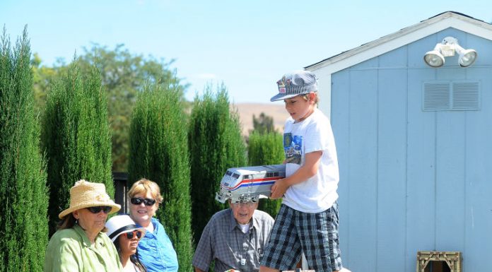 Choo-chooing for charity