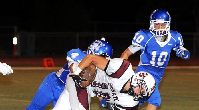 Prep Football: Mustangs shutout Sobrato for season’s first W