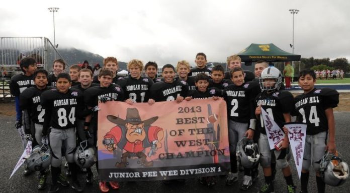 Morgan Hill Raiders Jr Pee Wee captures Best of the West title