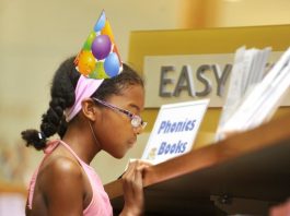 Lobby services available at local public library