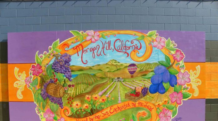Heart-felt mural created in downtown Morgan Hill