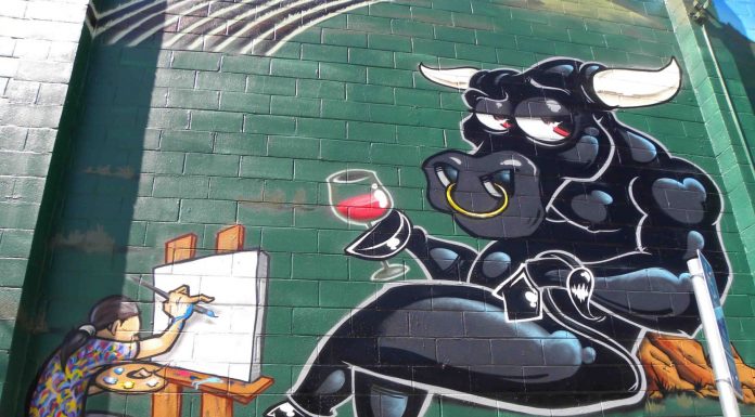 Painting the town bull