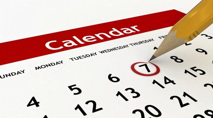 Ongoing Calendar of Events