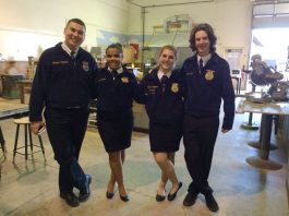 Morgan Hill FFA competes in sectional speaking competition