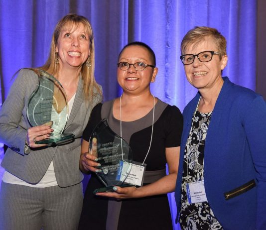 Abels, Sage honored with CFT’s Women in Education Award