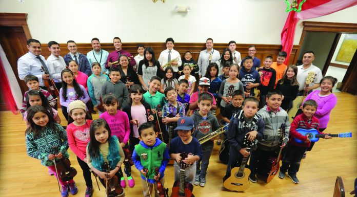 Mariachi music goes forward