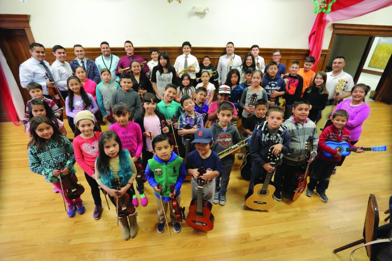 Mariachi music goes forward