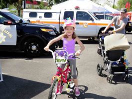 Cycling extravaganza pedals through town