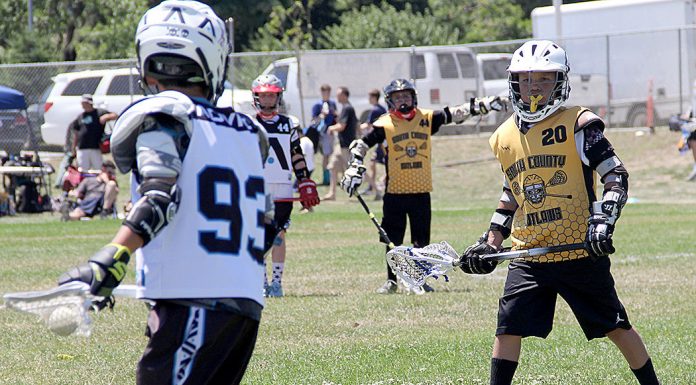 South County Outlaws represent on home field