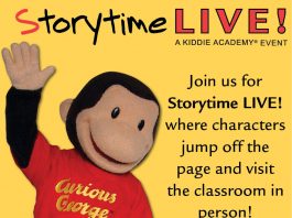Hang out with Curious George Sept. 24