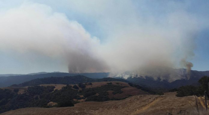 Loma fire: Heat, smoke result in poor air quality for South County