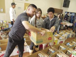 LOHS students spread thanks