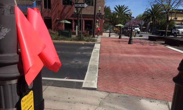 City installs more pedestrian lighting downtown