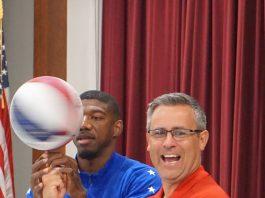 Globetrotter brings anti-bullying message to El Toro