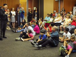 Mariachis kick off National Hispanic Heritage Month at MH Library
