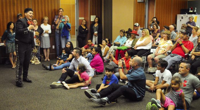 Mariachis kick off National Hispanic Heritage Month at MH Library