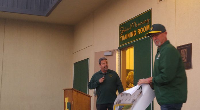 Man who established athletic training honored with dedication ceremony