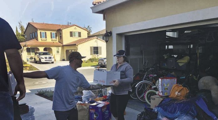 Locals lend a hand to fire victims