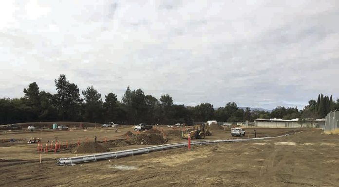 Crews move dirt for James Ranch expansion