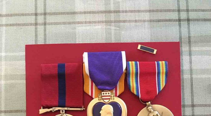 World War Two vet’s remains return home after 74 years