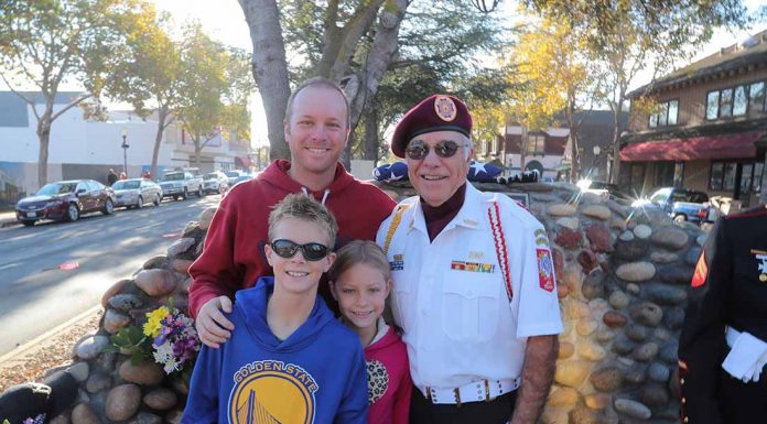 Locals support vets with ceremony, fundraising