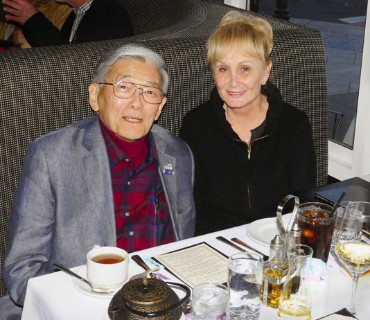 Former congressman, US secretary Norman Mineta dines in Morgan Hill