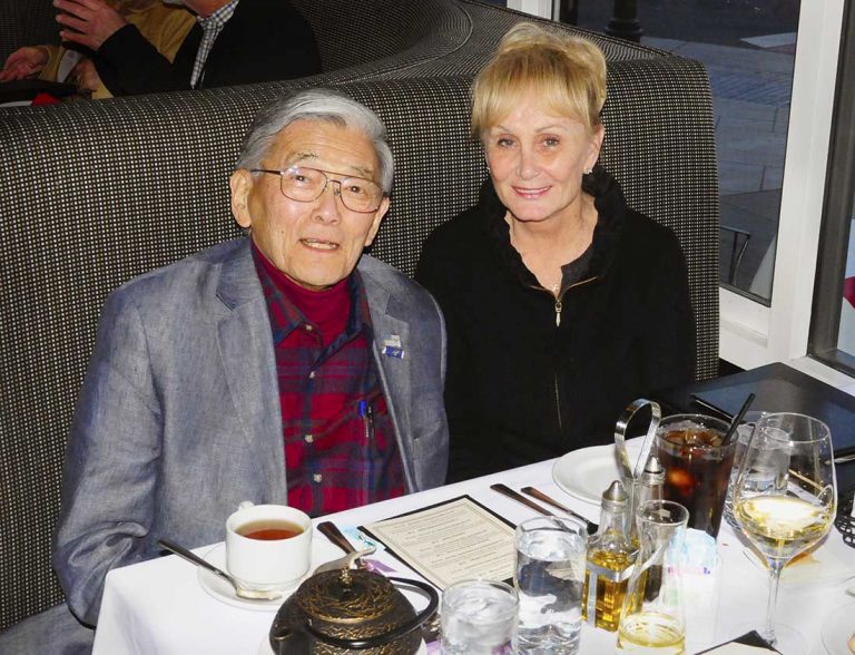 Former congressman, US secretary Norman Mineta dines in Morgan Hill