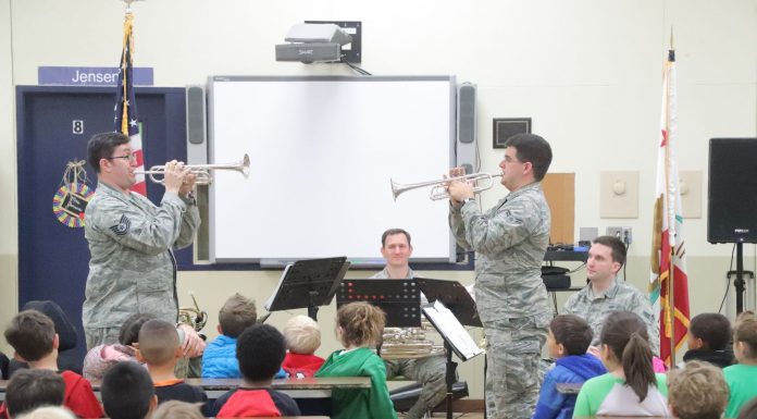 Air Force quintet performs at JAMM, Sobrato