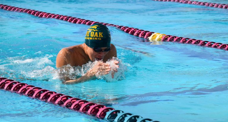 Leongs part of fast Live Oak swim team