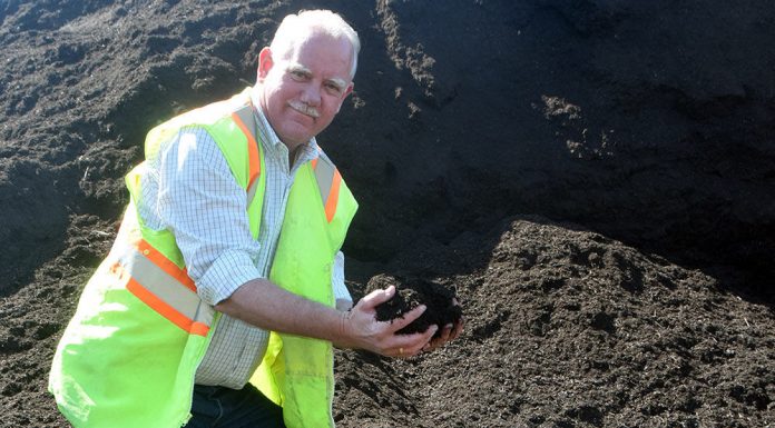 Giant regional composting operation consumes waste