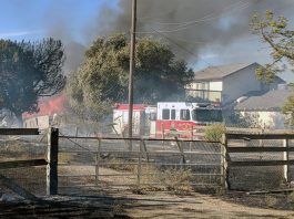 Updated: Fire blazes through San Martin
