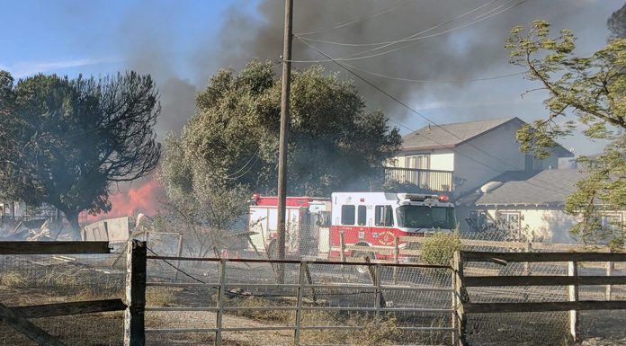 Updated: Fire blazes through San Martin