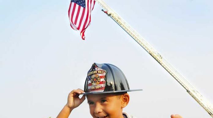 Families enjoy National Night Out in Morgan Hill