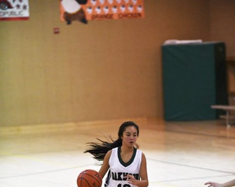 Oakwood hoops on solid ground