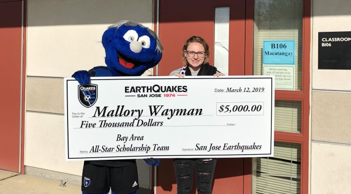 Sobrato student earns $5k scholarship from SJ Quakes