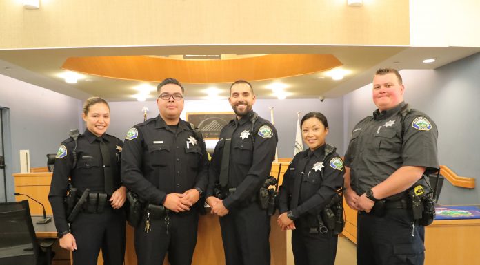 City welcomes new police officers