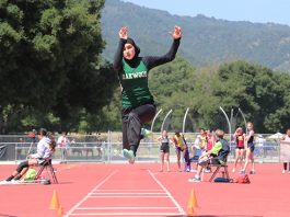 Moghaddami inspires on and off the track