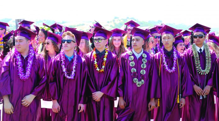 Sunshine joins Sobrato grads for commencement