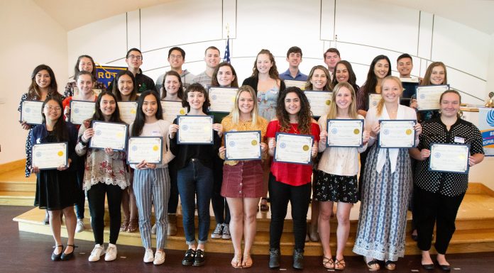 Rotary scholars get head start on future
