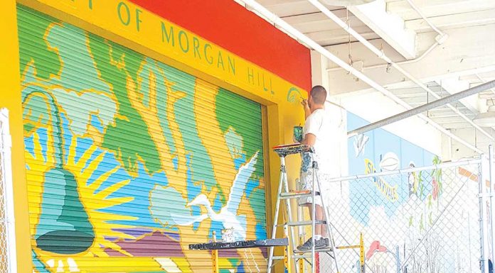 County fair adds murals, stage
