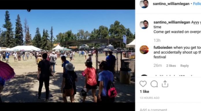 Killer posted Garlic Festival photo on Instagram on July 28