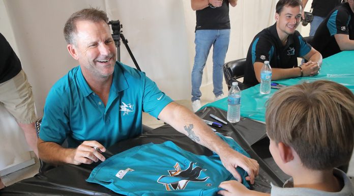 Sharks give back to the community